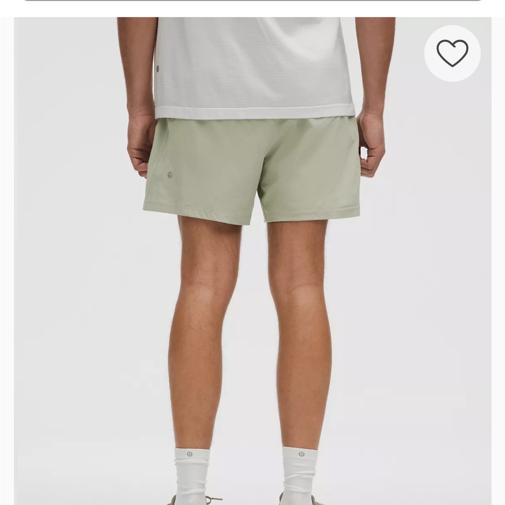 Lululemon Athletica Men's turquoise pacebreaker shorts